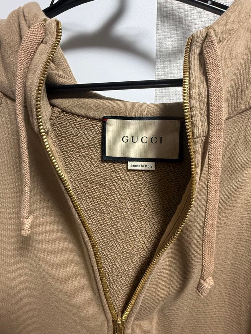 GUCCI Beige Half Parka XXS #QYFVO1