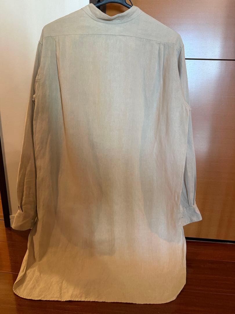 LOEWE Paula's Ibiza linen beige button-up shirt #QY3FOK