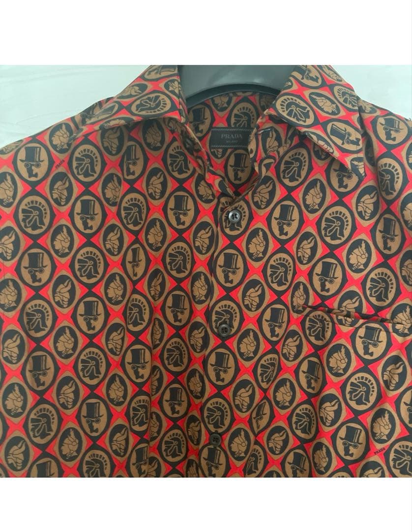 PRADA Prada patterned shirt #QYKL3X