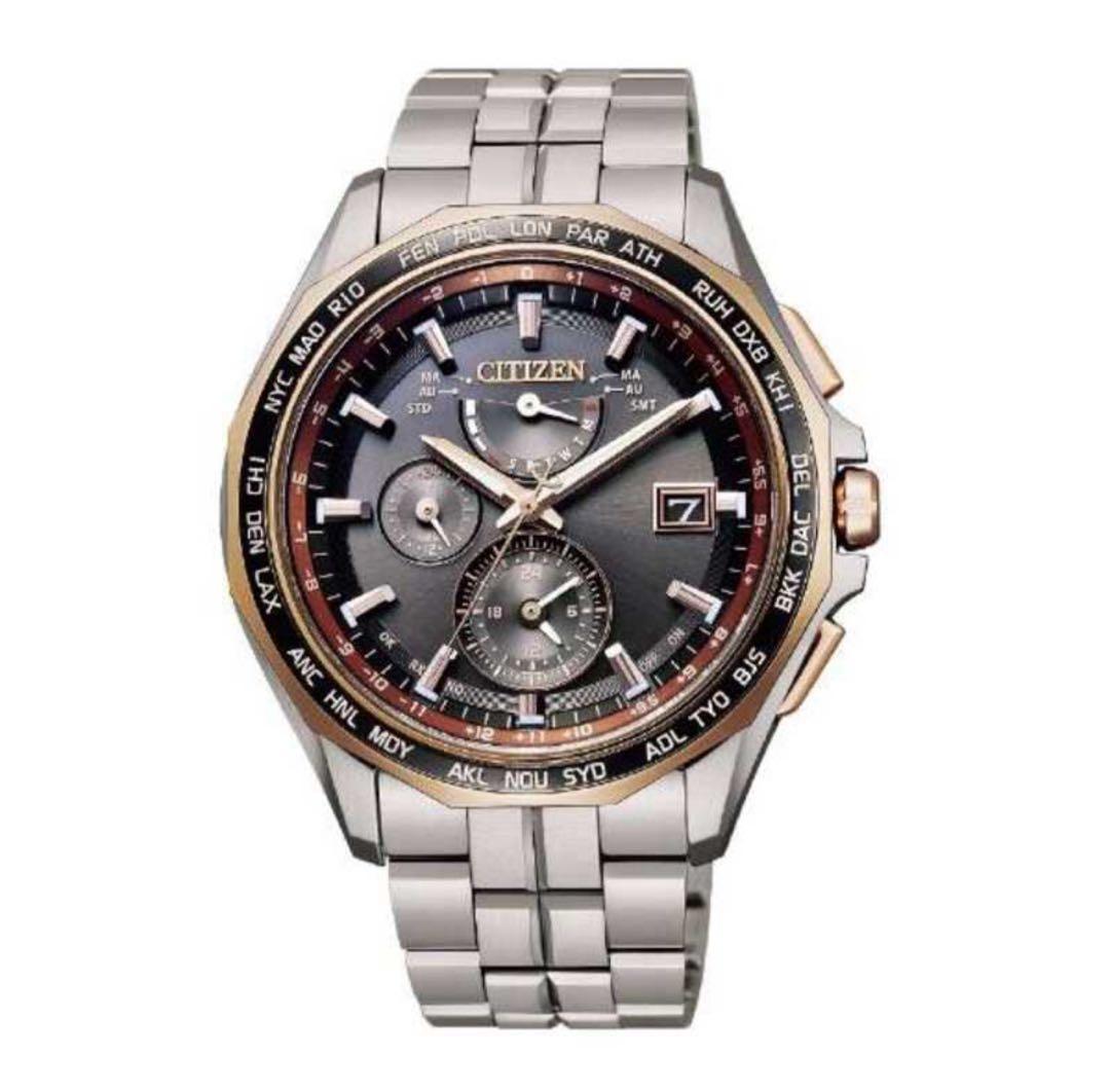 CITIZEN Attesa Eco-Drive Radio-Controlled Watch, Japan Rugby Team Model #QY4R0Z