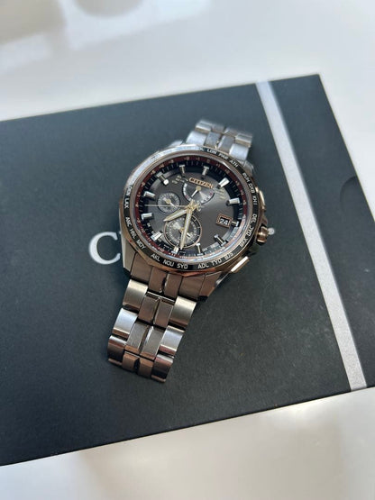 CITIZEN Attesa Eco-Drive Radio-Controlled Watch, Japan Rugby Team Model #QY4R0Z