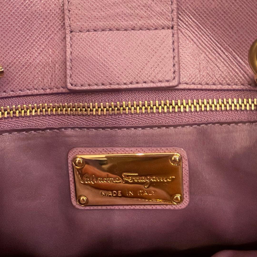 Salvatore Ferragamo Purple Handbag #QYAQMH