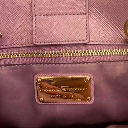 Salvatore Ferragamo Purple Handbag #QYAQMH