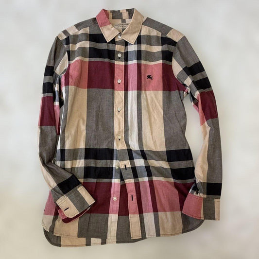 Burberry linen shirt in Nova check #QY72WK