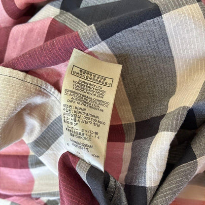 Burberry linen shirt in Nova check #QY72WK