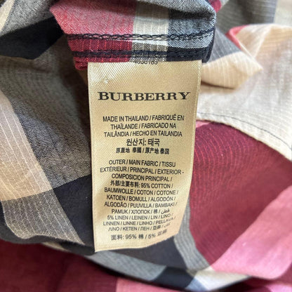 Burberry linen shirt in Nova check #QY72WK