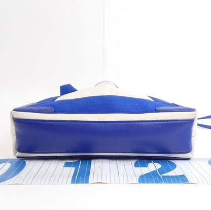 Balenciaga mini bag, ivory blue, with pouch, shoulder bag #PG5SR1