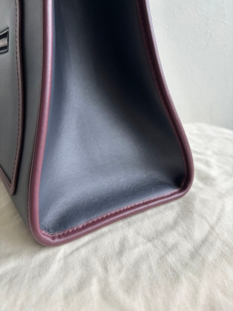 FENDI Runaway Small Leather Handbag 8BH344 B.NOTTE #QY392X