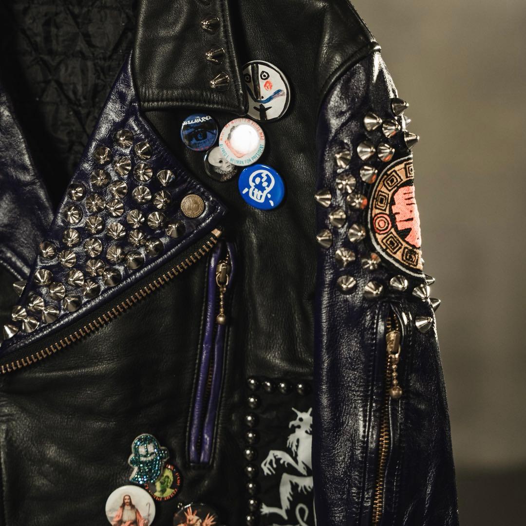 Custom Blackmeans Studded Jacket, One-of-a-Kind #QYIG3B