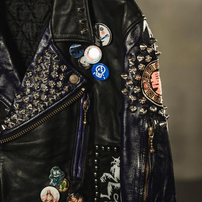 Custom Blackmeans Studded Jacket, One-of-a-Kind #QYIG3B