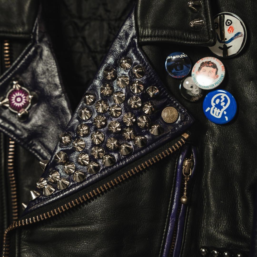 Custom Blackmeans Studded Jacket, One-of-a-Kind #QYIG3B