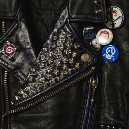 Custom Blackmeans Studded Jacket, One-of-a-Kind #QYIG3B