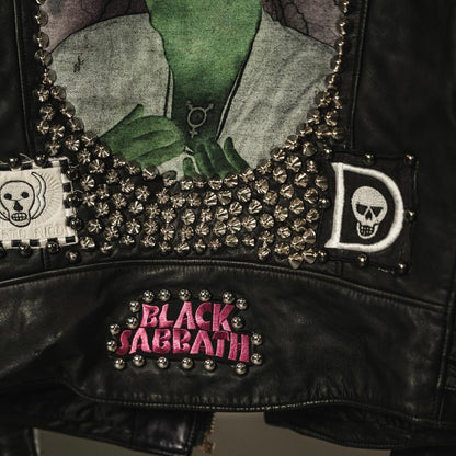 Custom Blackmeans Studded Jacket, One-of-a-Kind #QYIG3B
