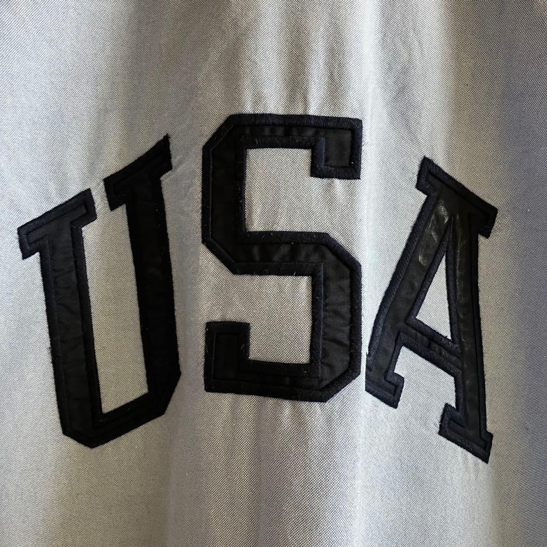 90s/00s Ralph Lauren USA Stars and Stripes Embroidered Logo BD Shirt, Bl #QYD2W6
