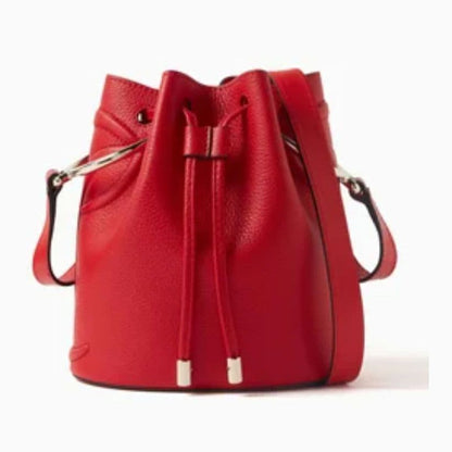 Christian Louboutin Bucket Bag By my side Red Shoulder Bag #QY85AZ