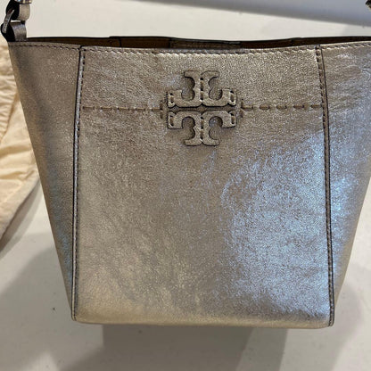 Tory Burch handbag with logo, gold #QY440N