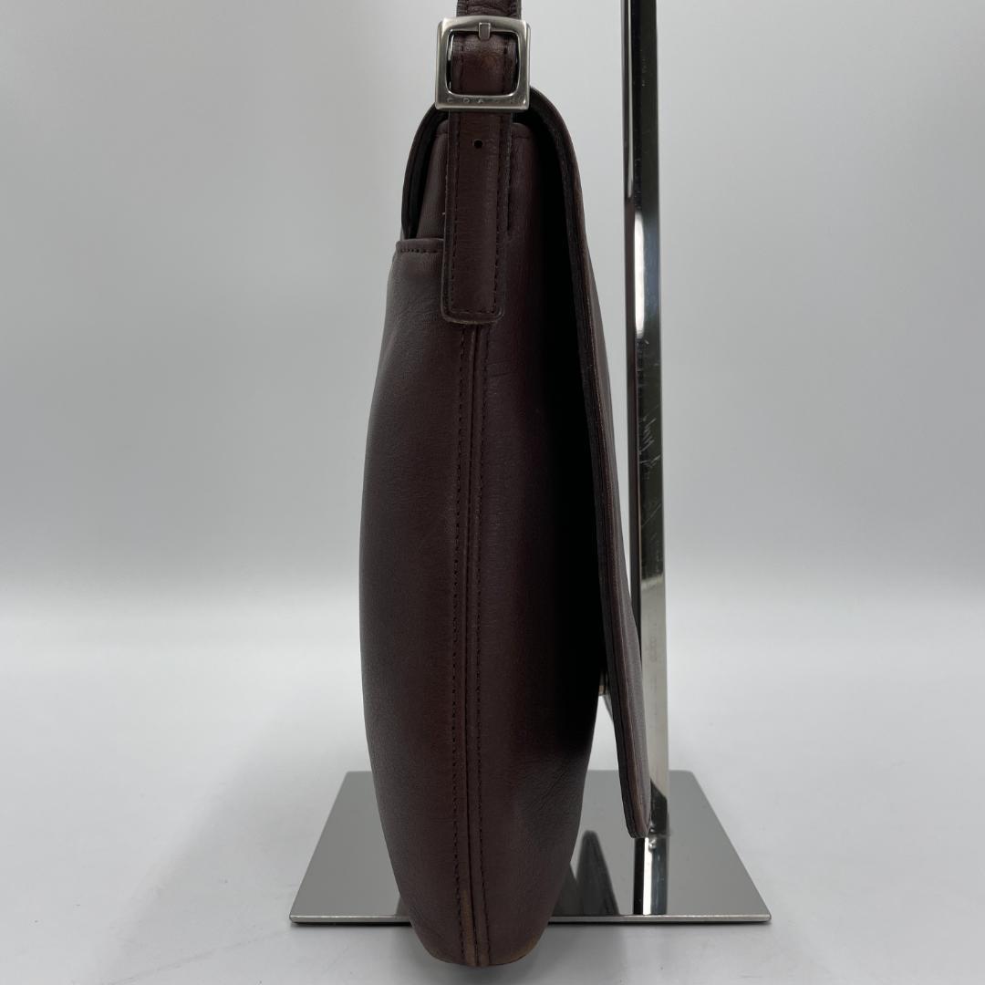 COACH Shoulder Bag, Leather, Brown, Old Coach Style #QYF898