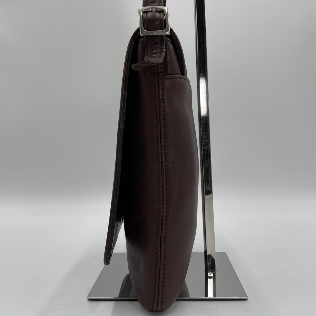COACH Shoulder Bag, Leather, Brown, Old Coach Style #QYF898