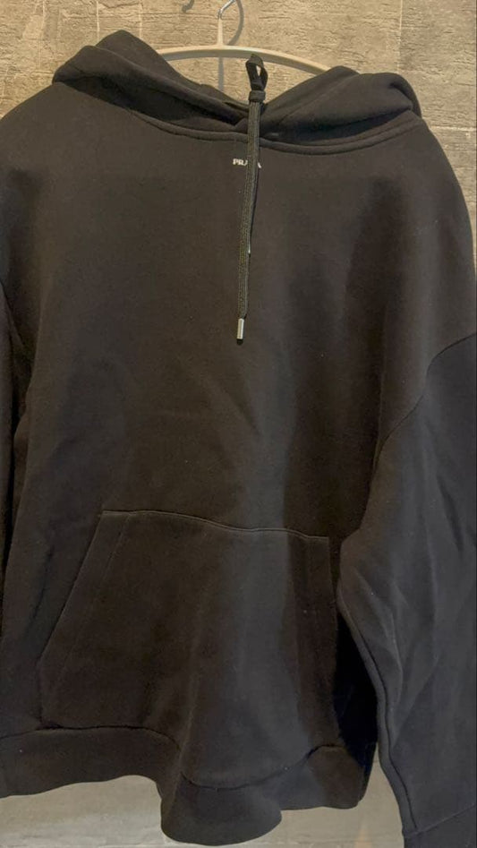 PRADA black hooded parka #QYIV63
