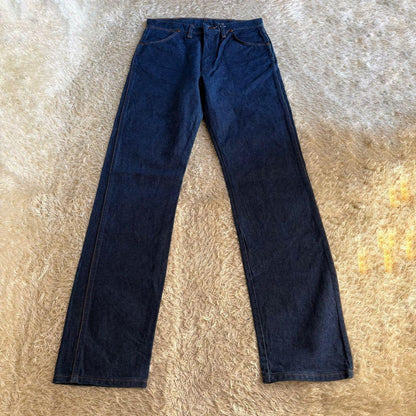 USA-made Wrangler 13MWZ W32 Navy Blue #QY8T90