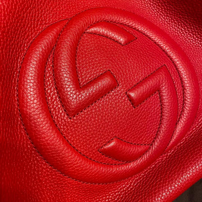 GUCCI red handbag (preserved) #PGKLY8