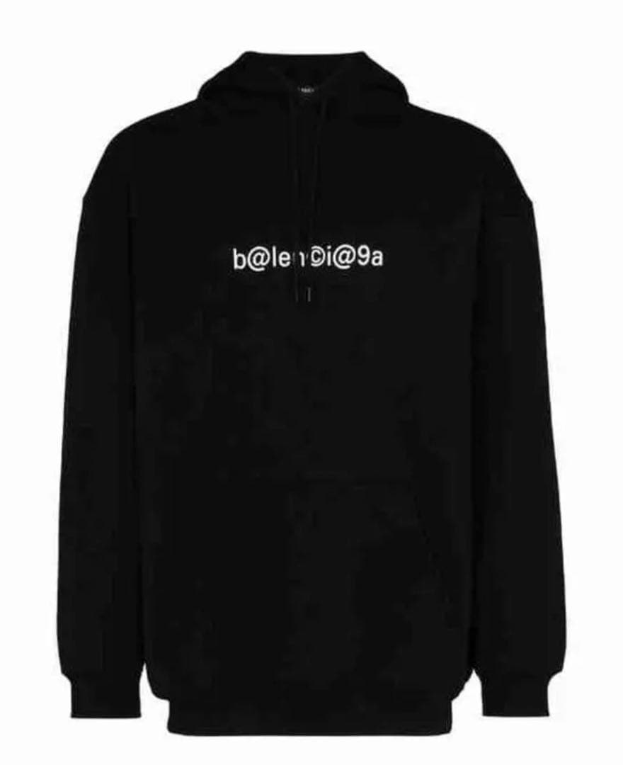 Authentic 20SS BALENCIAGA logo hoodie #QY0NC7