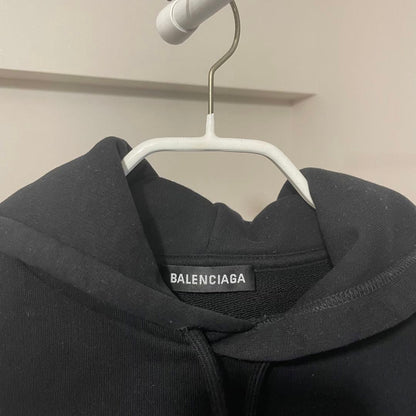 Authentic 20SS BALENCIAGA logo hoodie #QY0NC7