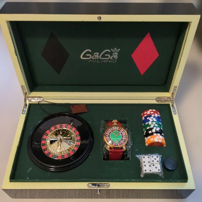 500 pieces worldwide GaGa Milano Manuale 48 hand-wound watch #QY68HT
