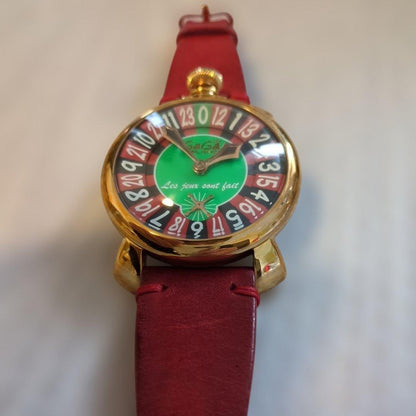 500 pieces worldwide GaGa Milano Manuale 48 hand-wound watch #QY68HT