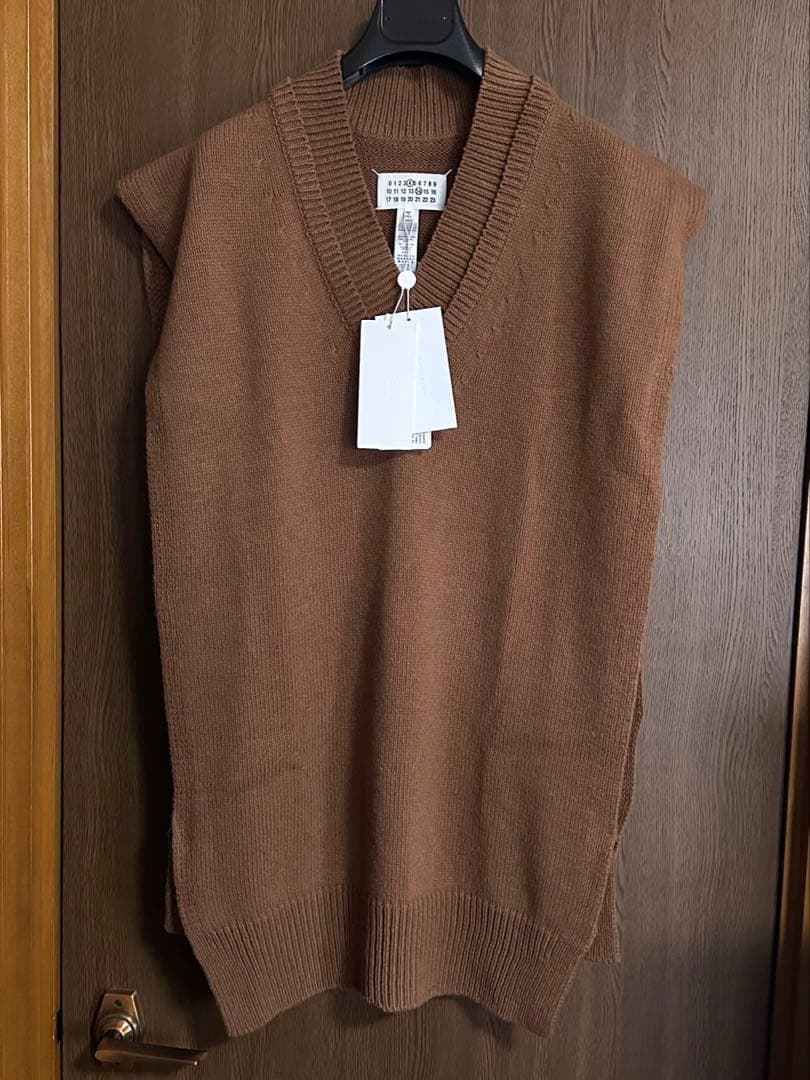 52% off Maison Margiela Destroy Knit Vest Gilet Sweater #QYBTMB