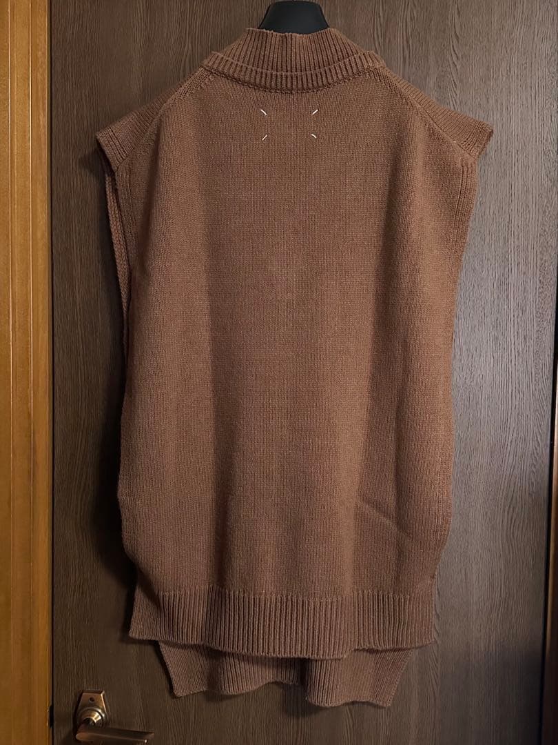 52% off Maison Margiela Destroy Knit Vest Gilet Sweater #QYBTMB