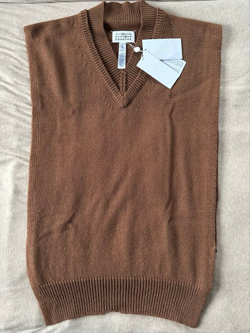 52% off Maison Margiela Destroy Knit Vest Gilet Sweater #QYBTMB