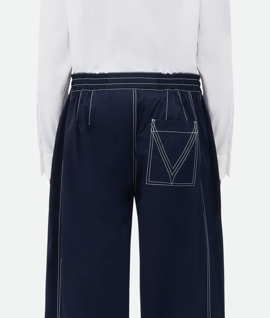Bottega Veneta Tech Nylon Trousers Navy/XS #QYIVQB