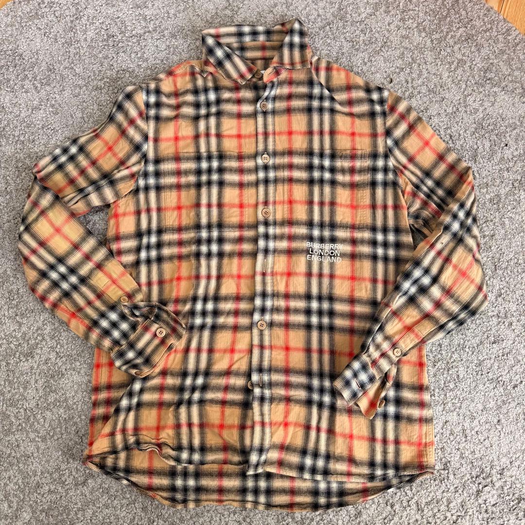BURBERRY Nova Check Shirt XS #QY6NGH