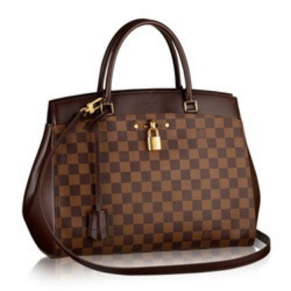 HERMES Picotin Lock 22 Clemence Leather Brown Handbag #QY1B2Z