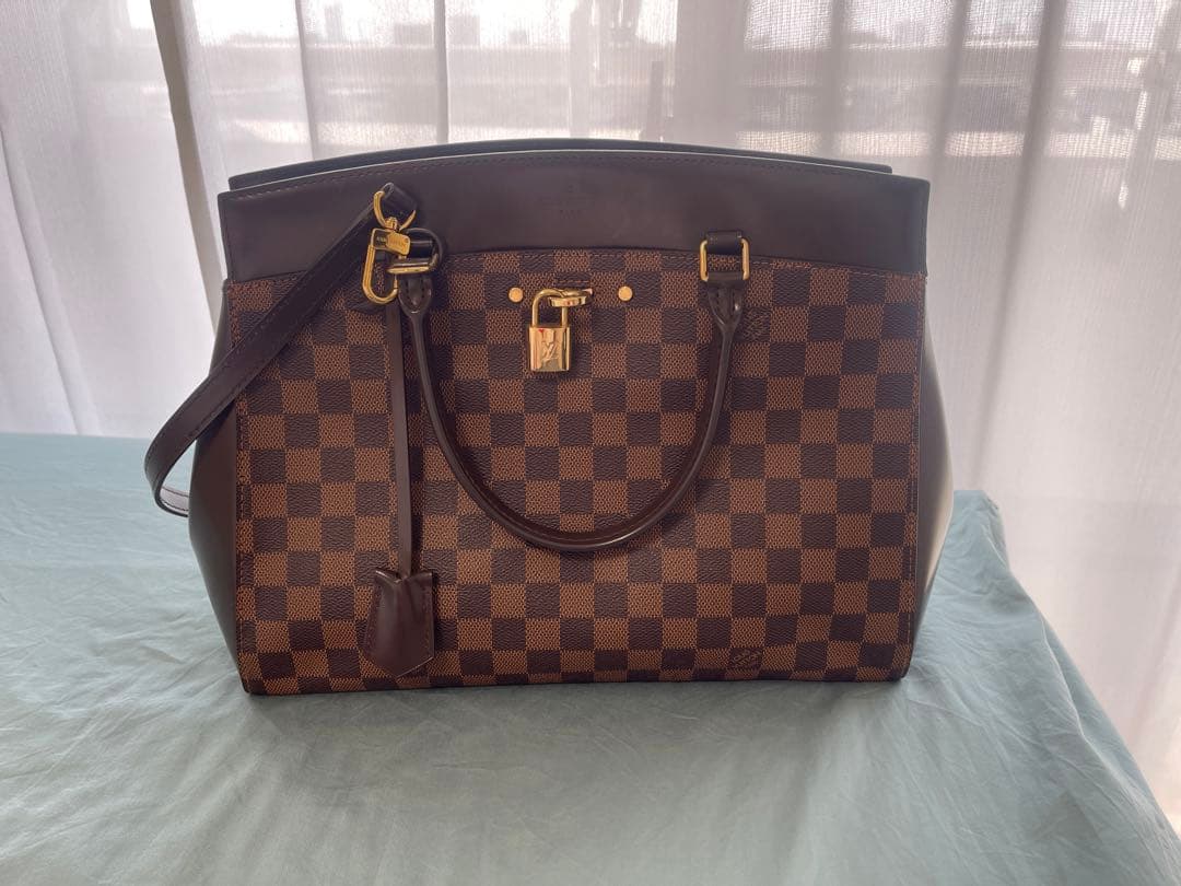 HERMES Picotin Lock 22 Clemence Leather Brown Handbag #QY1B2Z
