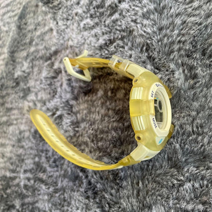 Baby-G Digital Watch, Clear Yellow #PG38SH