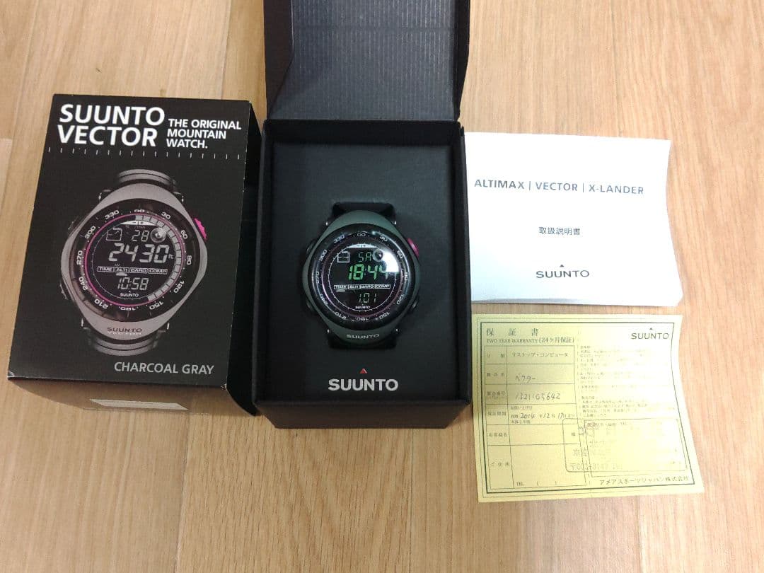 Color: SUUNTO VECTOR Charcoal Gray Black #QY4XK6