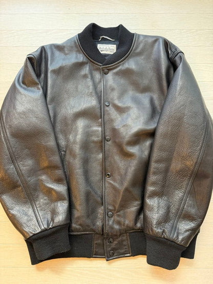 WACKOMARIA LEATHER VARSITY JACKET #QYHT2R