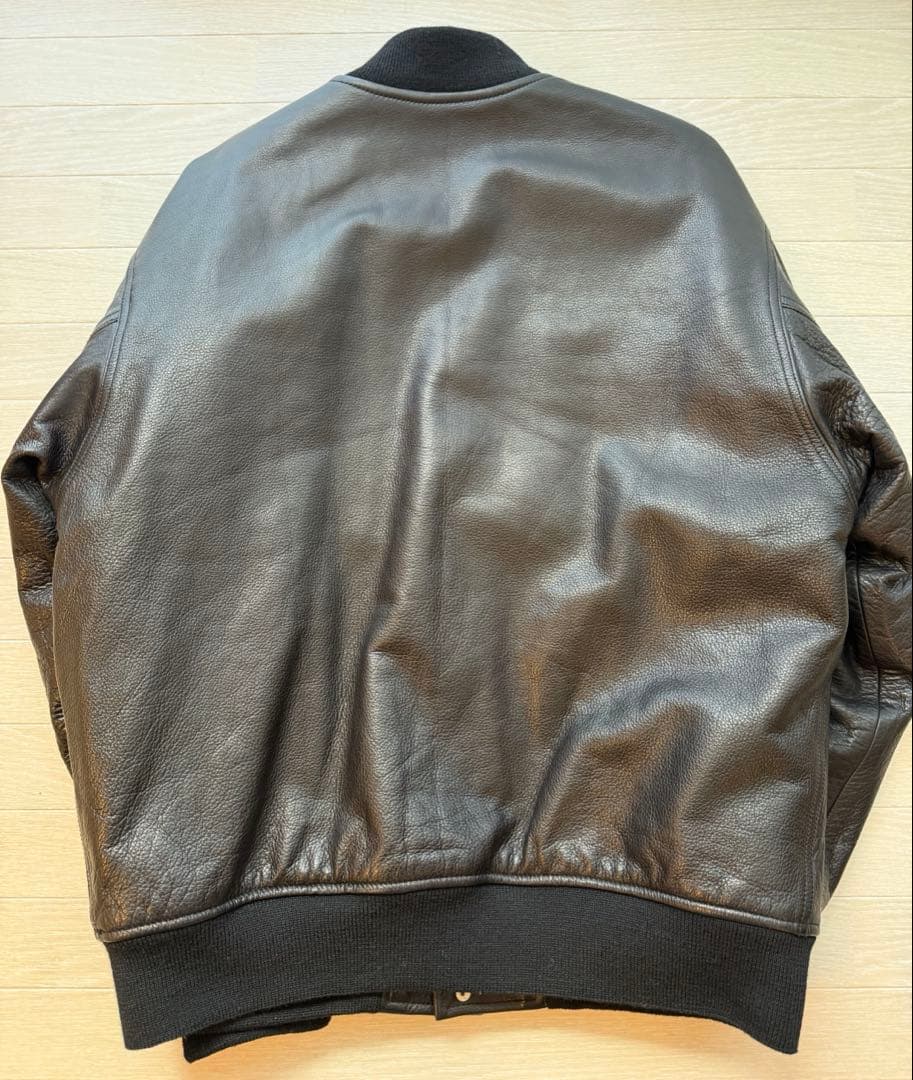 WACKOMARIA LEATHER VARSITY JACKET #QYHT2R