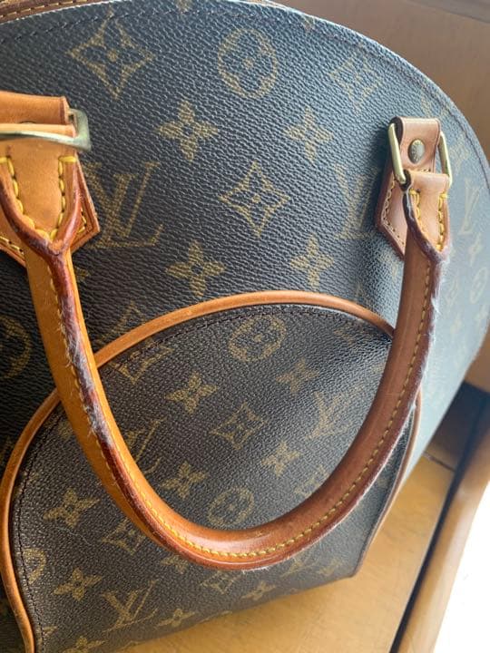 LOUIS VUITTON Ellipse MM Monogram Canvas Handbag Discontinued #QYE6LM