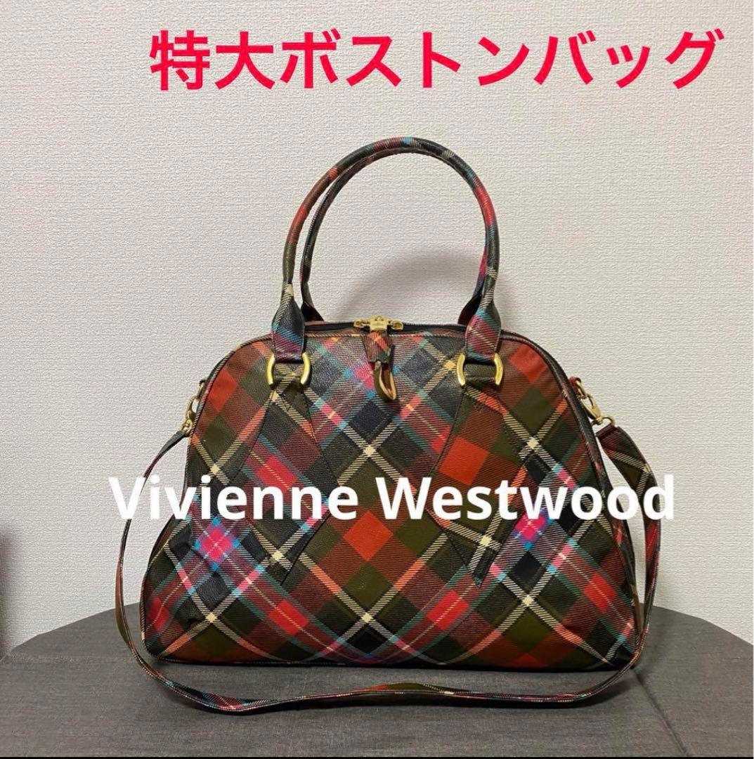 Vivienne Westwood Yasmin Boston Bag Multicolor Genuine Leather Italy #QYDCUF