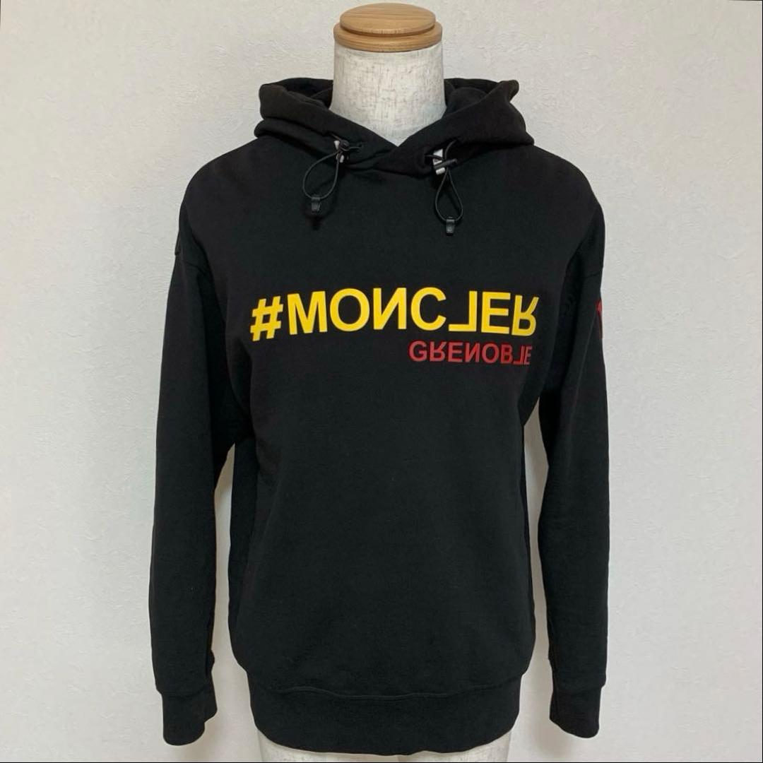 MONCLER Grenoble Hoodie, Medium, Black, 5P180 #QYJPWU