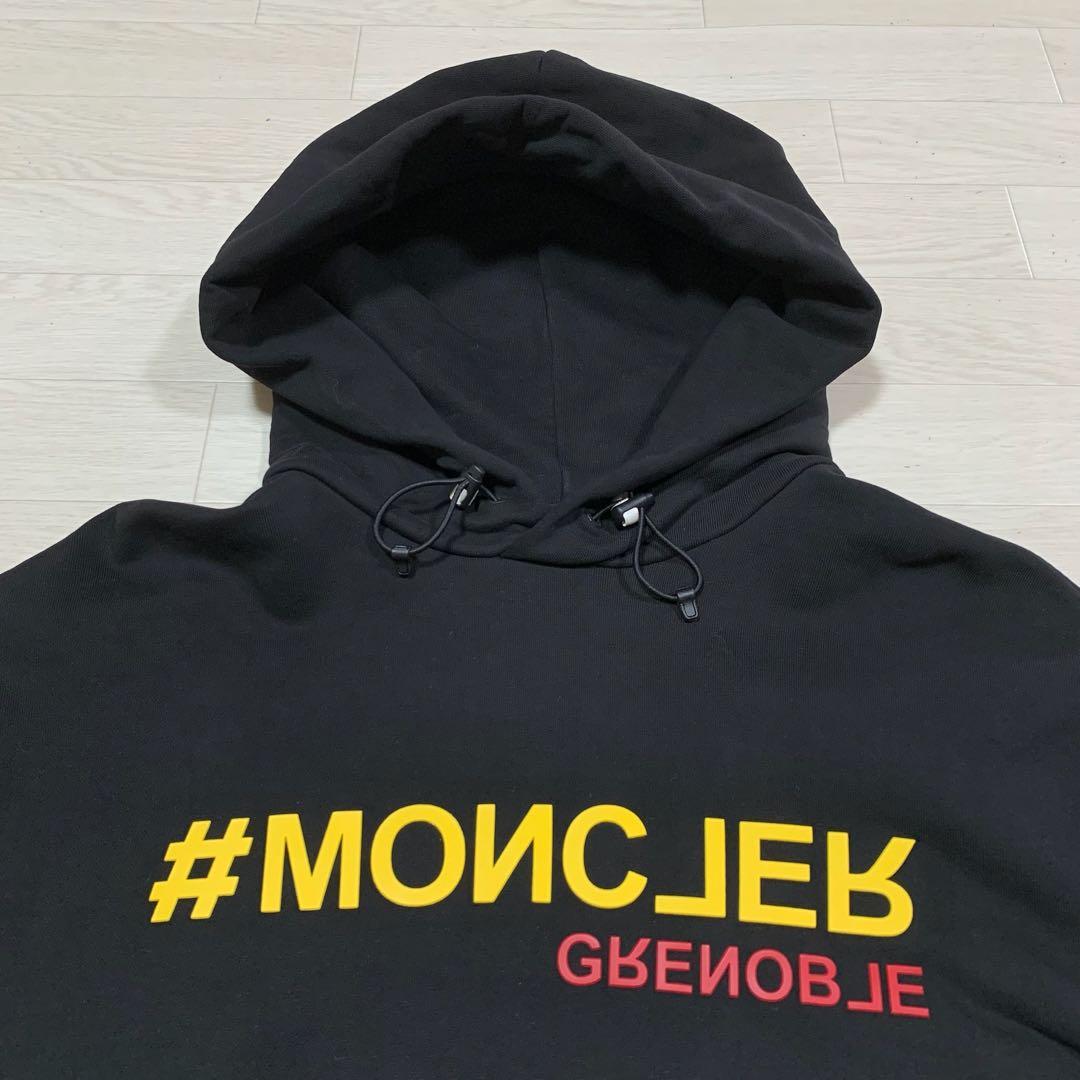 MONCLER Grenoble Hoodie, Medium, Black, 5P180 #QYJPWU