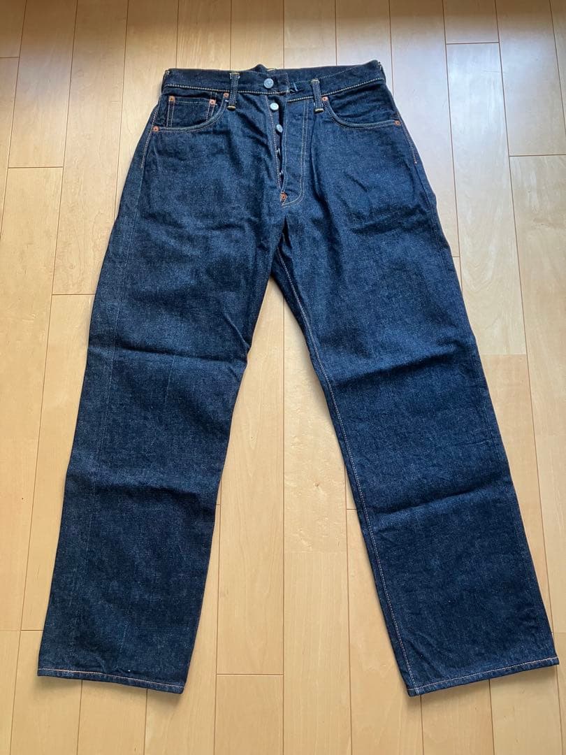 EVISU Ebisu Jeans Tiger and Baseball Embroidery, Size 32x35 #QYHLTB