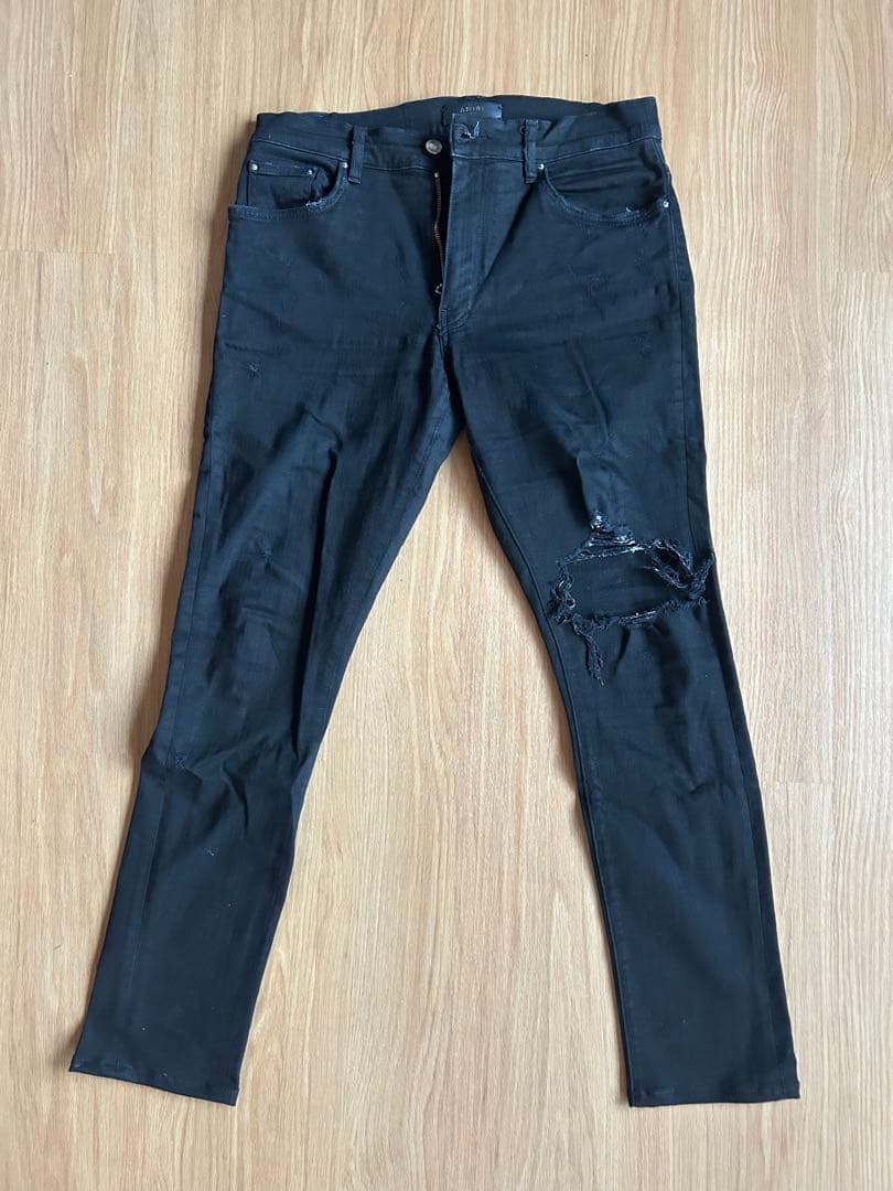 Amiri Broken Distressed Skinny Denim #QY5T8P