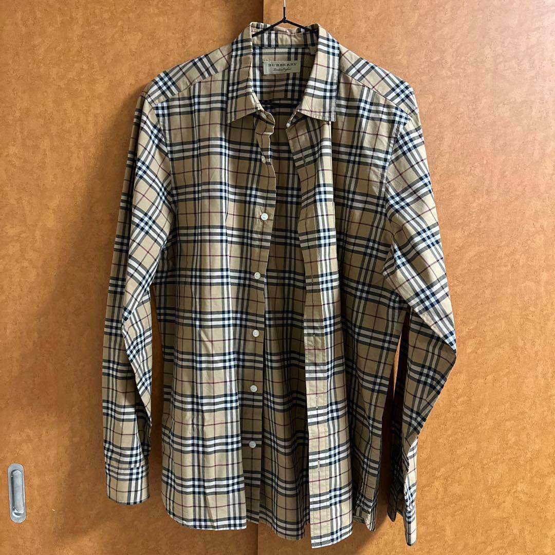 Burberry Check Shirt L #PGDXXC