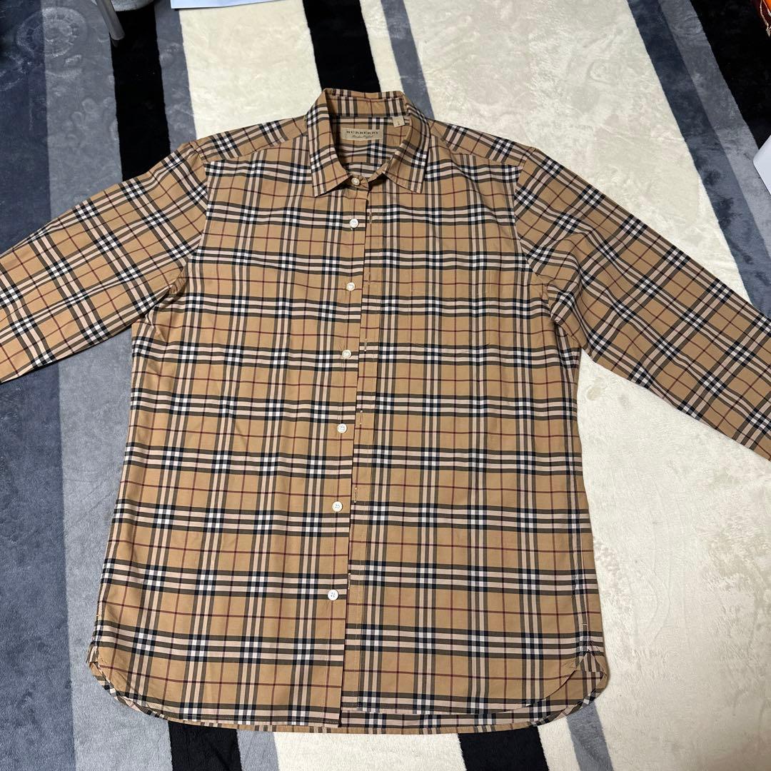Burberry Check Shirt L #PGDXXC