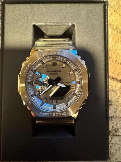 G-SHOCK 2-piece set CASIO metal watch #QY9O6K