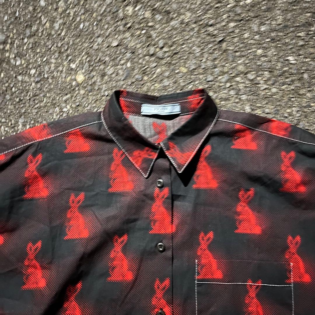 PRADA 2016SS archive Rabbit print shirt #QYBKRM